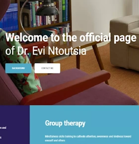 Athens Psychologist - Professional psychology services website by Dr. Evi Doutsia